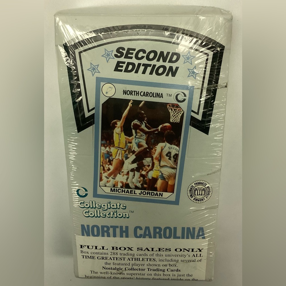 1990 North Carolina Collegiate Collection Trading Cards